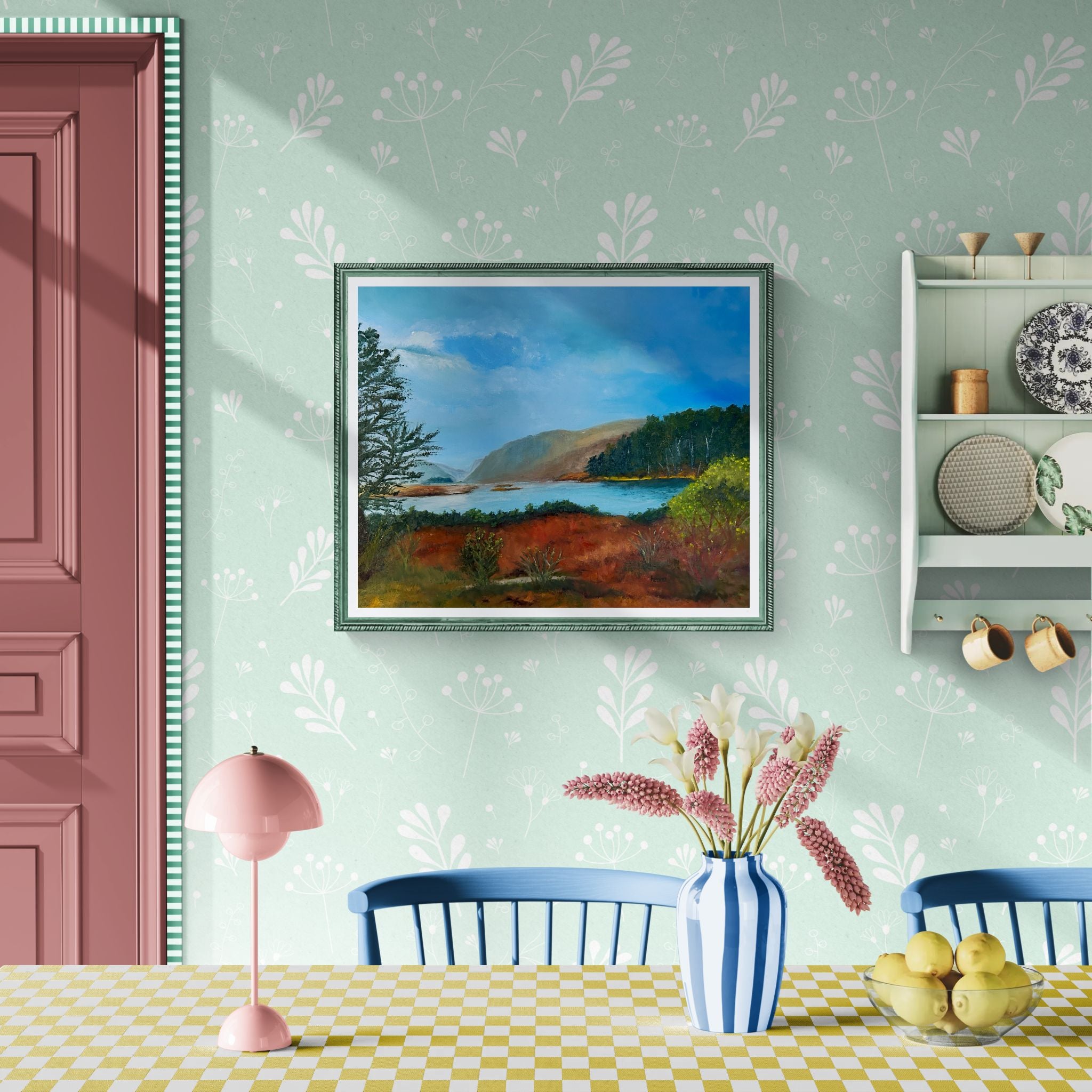 Original Oil painting - Glenveagh National Park :  Irish Landscape 24X20