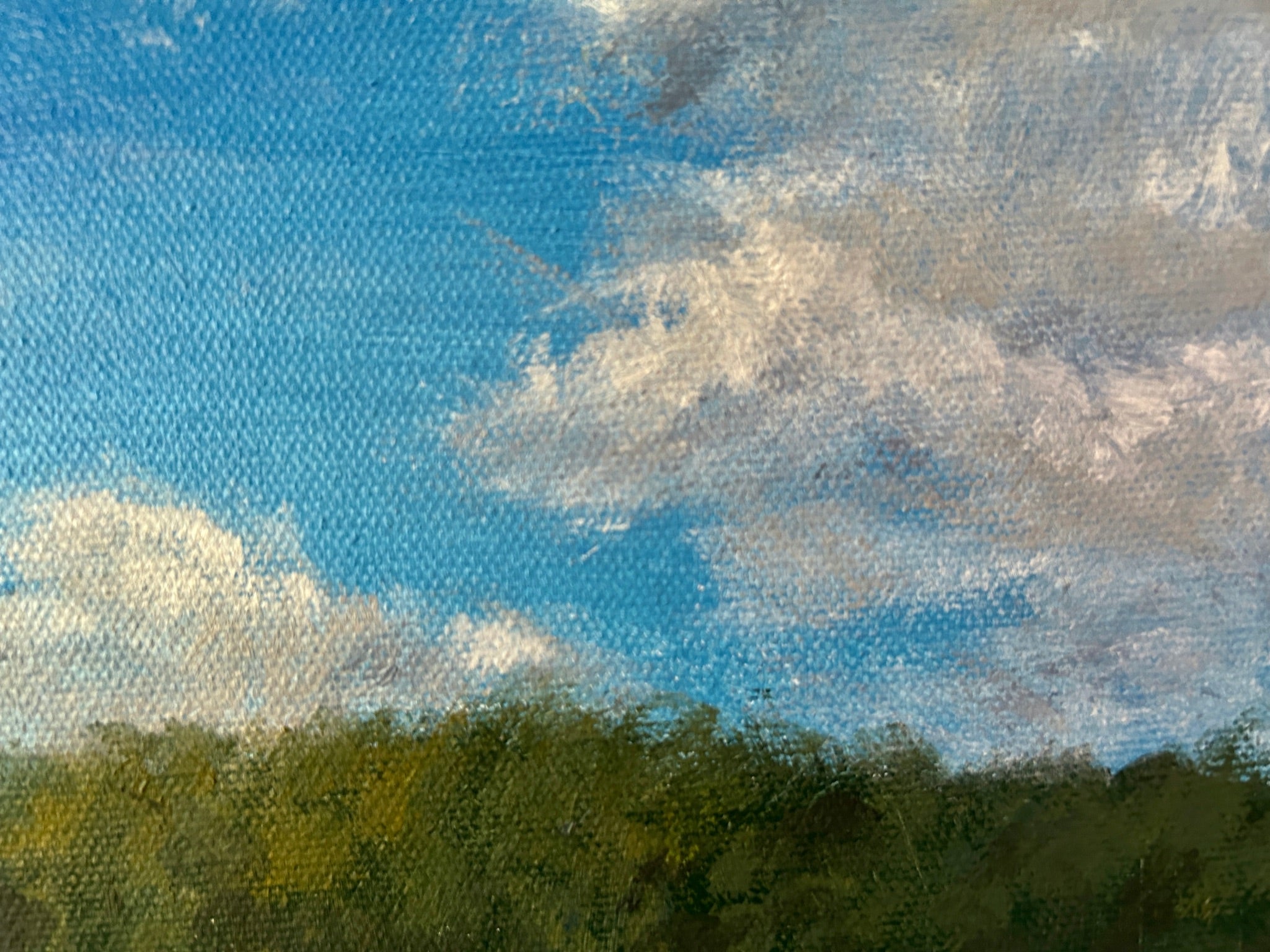 Original Oil Painting - Doe Castle, Ireland , Irish Landscape Art 16x12