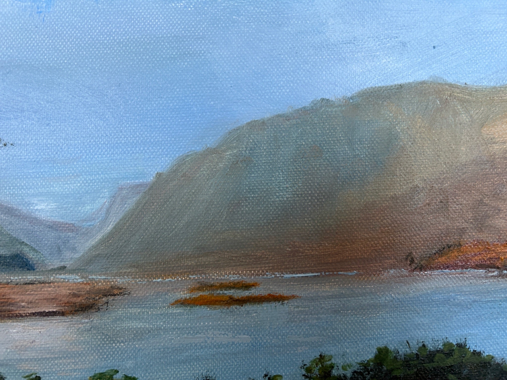 Original Oil painting - Glenveagh National Park :  Irish Landscape 24X20