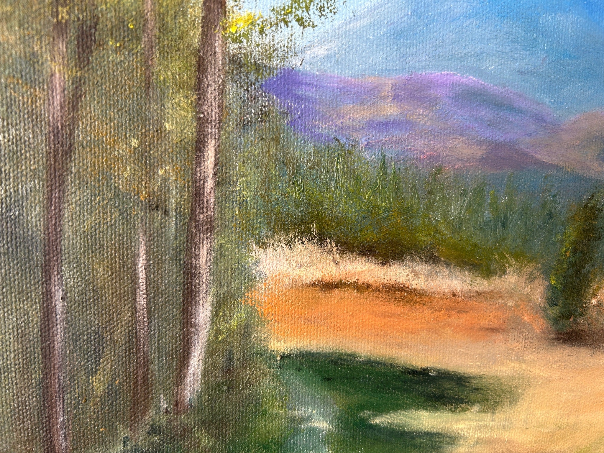 Original Oil Painting - Muckish Mountain Irish Landscape Art 14”x18”