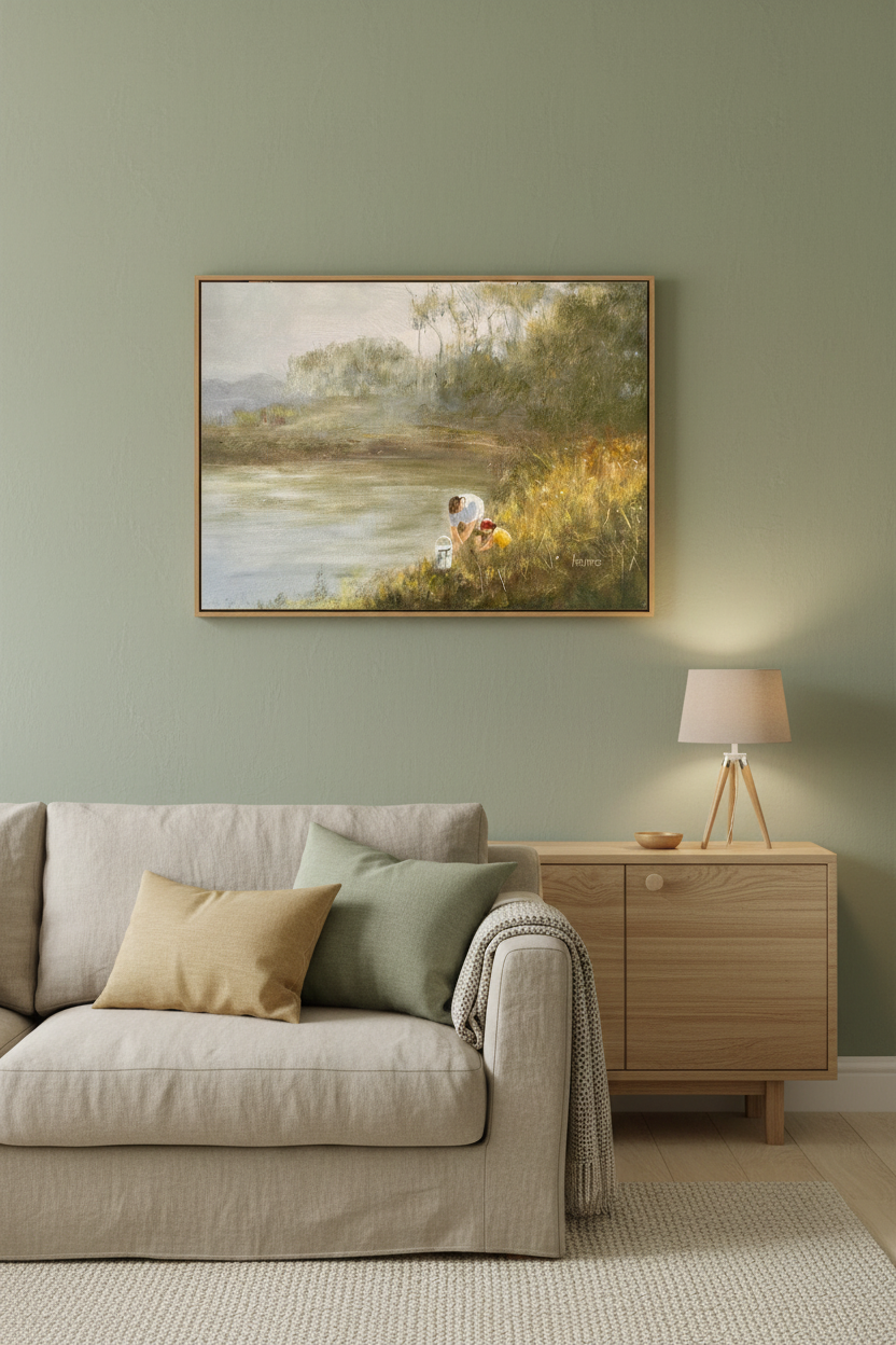 Brothers Fishing Mockup