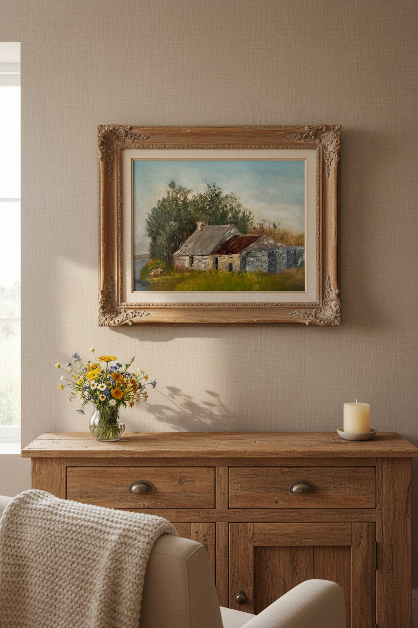 Irish Stone Cottage — Pinterest Lifestyle Mockup