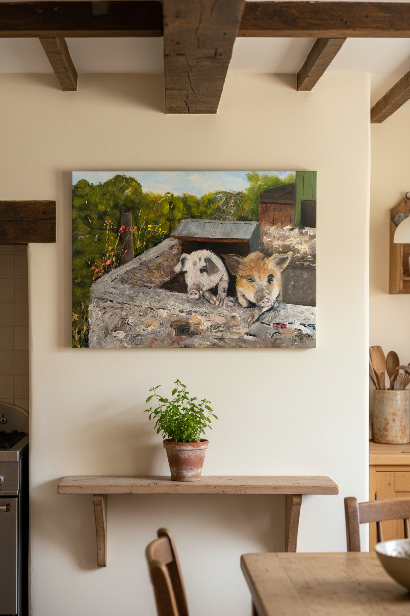 Two Pigs Mockup