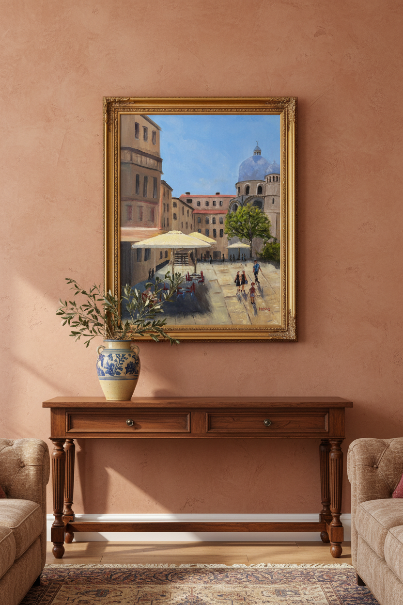 Venice Cityscape — Pinterest Mockup